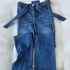 White house black market denim 00 flared